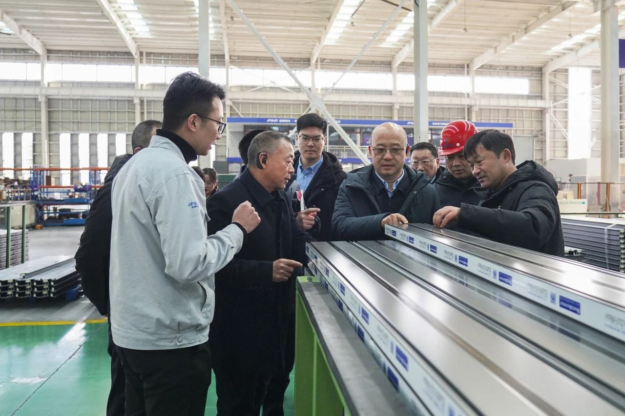 淮北市委書記汪華東一行蒞臨金鵬調(diào)研指導